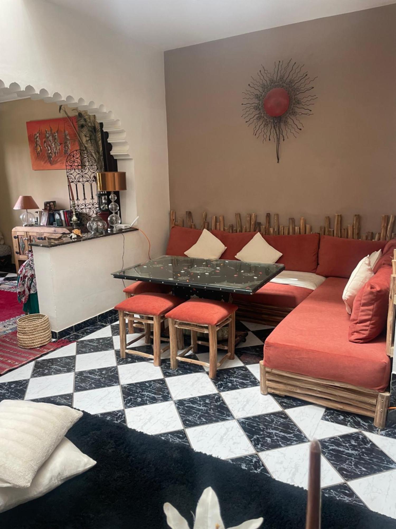 Riad Palmier Fleuri مراكش المظهر الخارجي الصورة